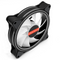 Coolmoon 40000Hrs 6PCS 120mm CPU Cooling Fan Multilayer Backlit RGB Cooling Fan with the Remote Control