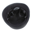 Black 59-60cm/23.2-23.6in Motorcycle Half Face Helmet With Removable Goggle Cruiser Biker Matte