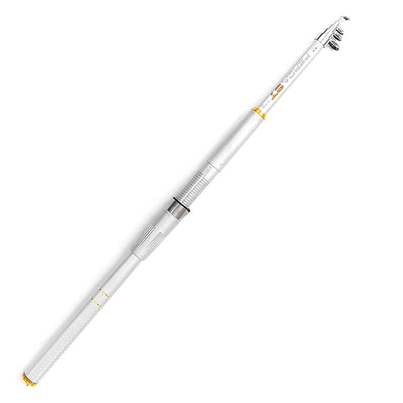 ZANLURE 2.1-3m Telescopic Fishing Rod Fiberglass Fiber Fiber Sea Pole Fishing Toolas