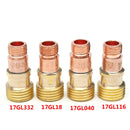 23Pcs TIG Welding Accessories Cup Gasket Gas Lens Fit for TIG Torch WP-17/18/26