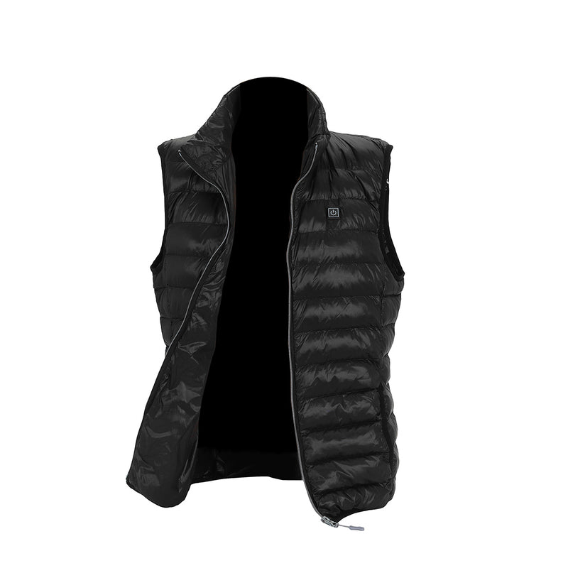 Black Electric Heating Vest Temperature Adjustment Clothes L/XL/XXL/XXXL