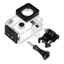 30M Transparent Waterproof Case for GITUP GIT2P 90 Degree FOV Camera