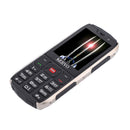 Servo H8 3000mAh 2.8-inch HD Large Screen 4 SIM Cards Power Bank Outdooors Mobile Phone