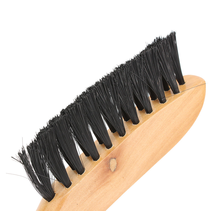 2Pcs/Set Billiards Nylon Snooker Pool Table Felt and Rail Brush Cleaner Wooden Handle Cleaning Brushes