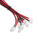 10Pcs XH Pitch 2.54mm Single Head 2Pin Wire To Board Connector 15cm 24AWG With Socket