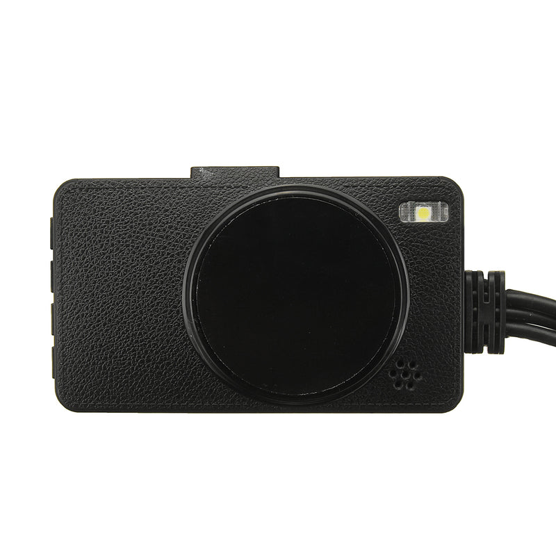 3 inch 720P Motorcycle DVR Recorder HD Dual Camera Hidden Video Night Vision