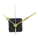5pcs 20mm Shaft Length Gold Hands Quartz Wall Clock Silent Movement Mechanism Repair Parts