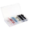 Excellway 250PCS Solder Seal Wire Connectors Waterproof Heat Shrink Butt Connectors Solder Ring Rerminal Tube Terminal Wire Connector Terminal