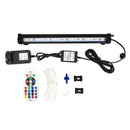 DOCEAN LED RGB Aquarium Light 28cm 16 Color RF Remote Control Waterproof Fish Tank Underwater Lamp