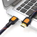 SAMZHE HDMI to HDMI 2.0 Cable HDR 4K 3D Support for laptop TV LCD Laptop PS3 Projector Computer Cable Video Cable