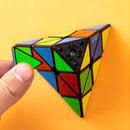 Deli 98x98x98mm Mini Special-shaped Pyramid Magic Cube Puzzle Science Education Toy Gift from Xiaomi Youpin