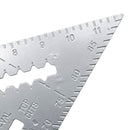 12inch Aluminum Alloy Right Angle Triangle Ruler Protractor Framing Measuring Tools