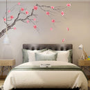 Miico FX64045 Plum Flower Wall Sticker Home Decorative Sticker DIY Sticker Living Room And Bedroom Decoration