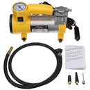Portable DC 12V Air Compressor Car Single Cylinder Tyre Tire Inflator With LED Light