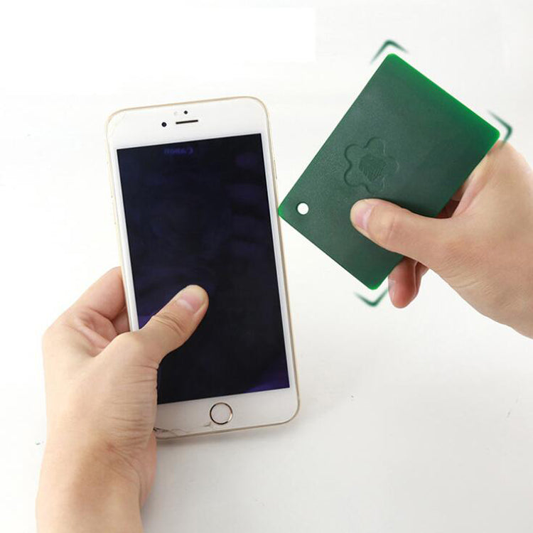 BEST BST-113 Green Disassembly Card Plastic PC Skid Auto Film Tool Phone Pry Opening Tool