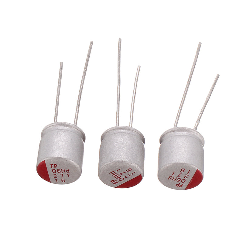 10pcs 270uF 16V 8x8mm Super Low ESR 16V270uF For Motherboard VGA Solid Capacitor