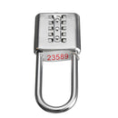 KCASA LK-21L 10 Digit Push Button Combination Padlock Travel Suitcase Luggage Security Password Lock