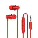 Lenovo HF130 Bass 3.5mm Wired In-ear Earphone Universal Headphones for Smartphone MP3