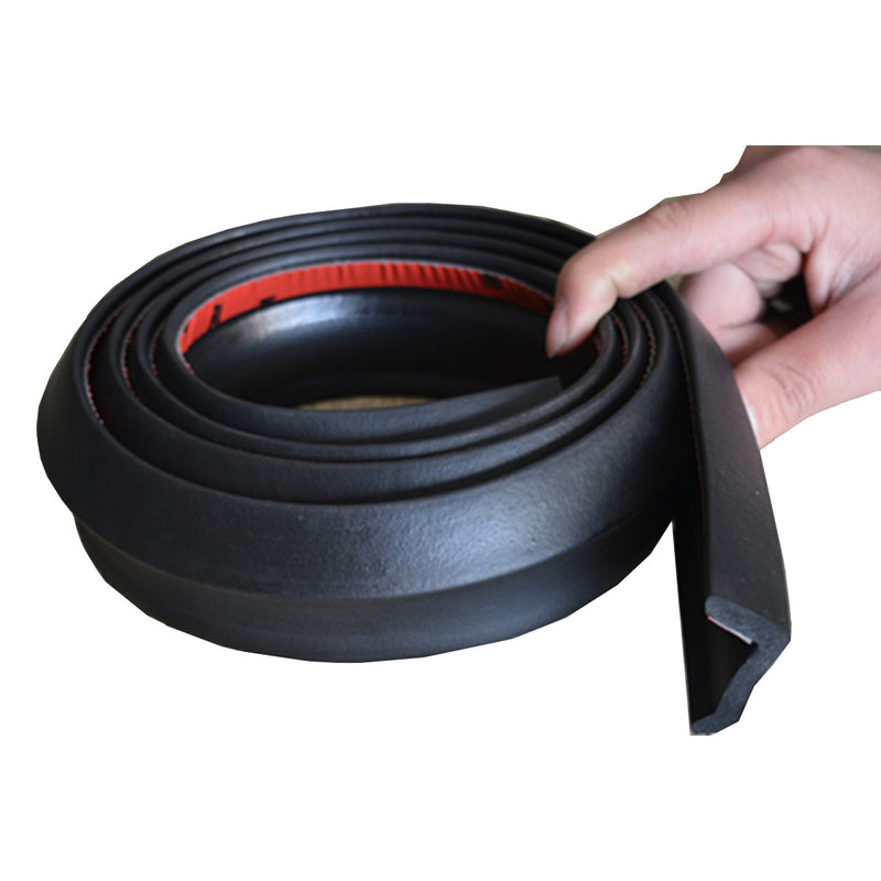 3m/5m/5.5m Garage Door Seal Bottom Rubber Weatherproof Weather Door Window Sealing Strip Protector
