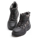 TENGOO Men's Winter Safety Shoes Steel Toe Keep Warm Waterproof Non-Slip Work Shoes Hiking Shoes