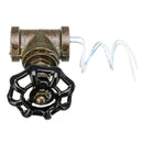 Steampunk Industrial 1/2" Black Iron Pipe Rotary Lamp Stop Light Switch