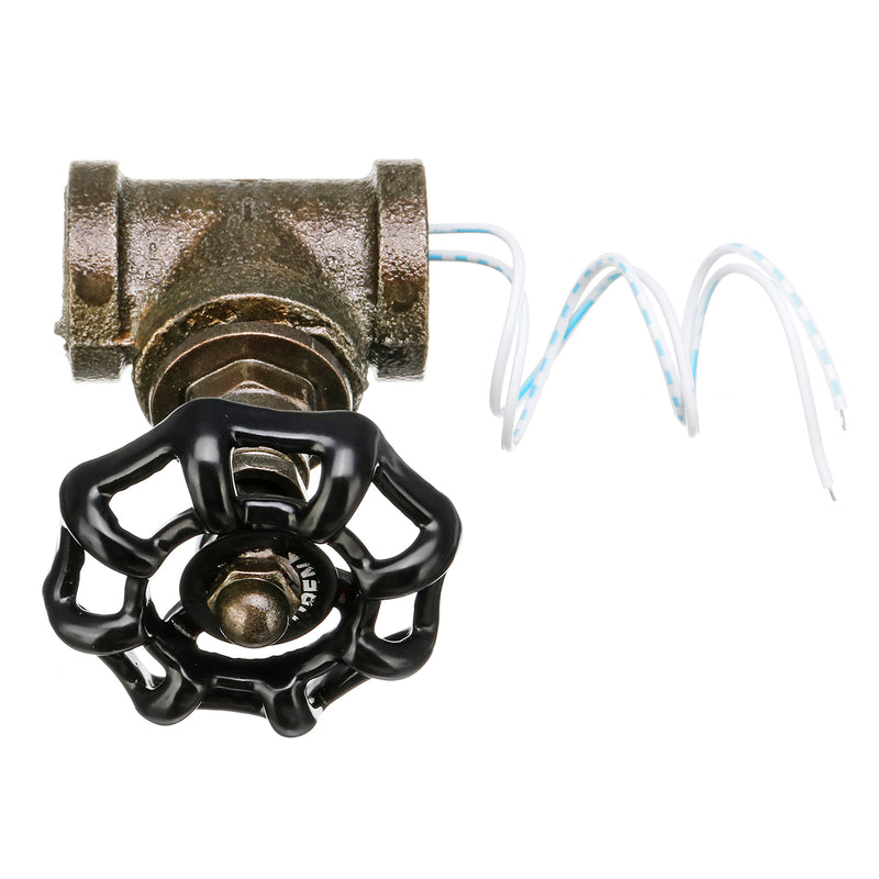 Steampunk Industrial 1/2" Black Iron Pipe Rotary Lamp Stop Light Switch