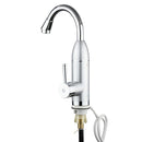 220V Electric Instant Heating Faucet Tap Water Hot / Cold Tap With LED Display