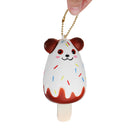 Sanqi Elan Bear Popsicle Ice-lolly Squishy 12*5.5CM Licensed Slow Rising Soft Toy With Packaging