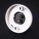 Blue Shell Flat Fixed B22 Lamp Holder Bayonet Light Bulb Adapter Socket AC250V