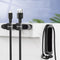 Baseus Portable Clip Cable Management Organizer Cable Holder Flexible Cable For Earphone Mouse Protector Wire Organizer Cable Winder
