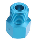 Adapter Converts CO2 Tank to Standard G1/2/CGA320 Male Fitting & G1/2/CGA320 Female Fitting Blue