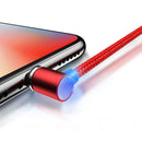 Bakeey 2.1A Type-C Micro USB 360 Degree Suction Fishing Magnetic Data Cable For HUAWEI P30 Oneplus 7 XIAOMI MI9 S10 S10+