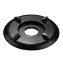Four-tooth Arc Wood Carving Disc Tool Milling Cutter for 22mm Angle Grinder
