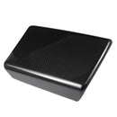 Car Carbon Fiber Center Armrest Storage Box Board Cover Trim For Tesla Model 3 2018 2019