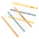 9360pcs 1% 1/4W Metal Film Resistor Kit 156 Value 1R-10M Ohm Component Pack