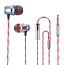 Bakeey P21 Universal Metal Super Bass Earphone Gaming In-ear Headphones with Mic