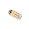 42Pcs/Box 2Pcs 0.2&0.3&0.5&0.6&0.8&1.0mm Nozzle+10Pcs 0.4mm Nozzle+10*PC4-M6+10*PC4-M10 Brass Pneumatic Connector Kit for 3D Printer 1.75mm Filament