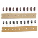 600pcs 15 Value 50V Electrolytic Capacitor 1UF-2200UF Assortment Kit