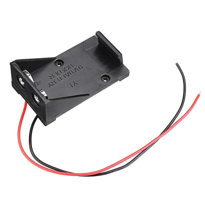 9V-6F22 Battery Charging Box Fully Sealed Battery Holder Case with Switch for 9V Battery