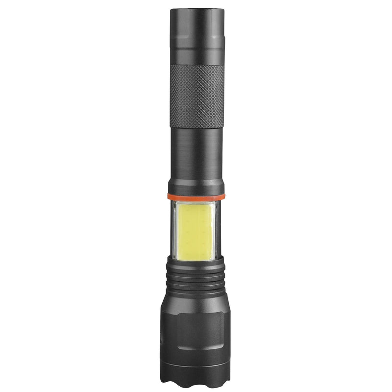 XANES 1615  T6 + COB 1000Lumens 5Modes Front & Side Lights Zoomable Tactical LED Flashlight with