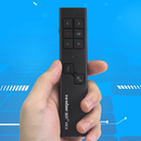 Vesine VXS Rechargeable Wireless Presenter Laser Flip Pen PPT Laser Page Pen Clicker Presentation Pen USB Remote Control Supports Hyperlink Function