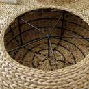 Mrosaa Natural Straw Washable Tatami Cushion Floor Seat Cushions Mat Round Thicken for Meditation Yoga Window Pad Chair Cushion Sitting Home Decor