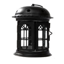 LUSTREON Iron Star House Candlestick European Romantic Wedding Candle Holder Lantern Home Decor