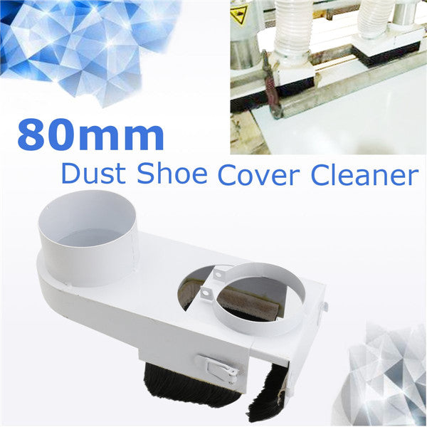 80mm Spindle Dust Shoe Cover CNC Router Dustproof Shoe Vacuum Cleaner