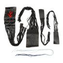 Motorcycle Tassel Fringe Grips Lever Cover Leather For Harley Chopper Cruiser