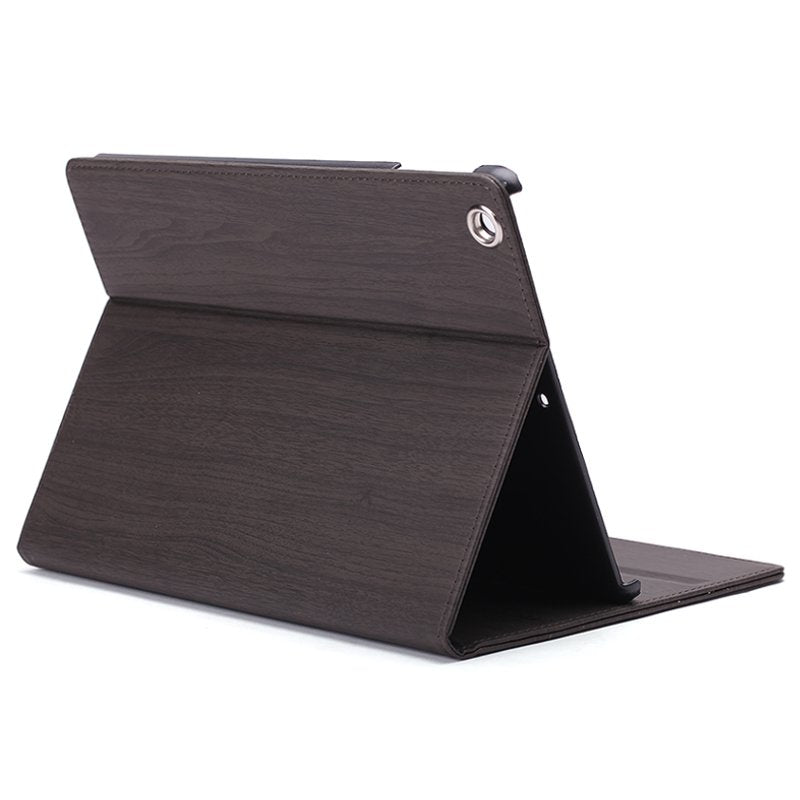 Wood Texture PU+PC Smart Sleep Flip Kickstand Case For iPad Mini 1 2 3 7.9 Inch
