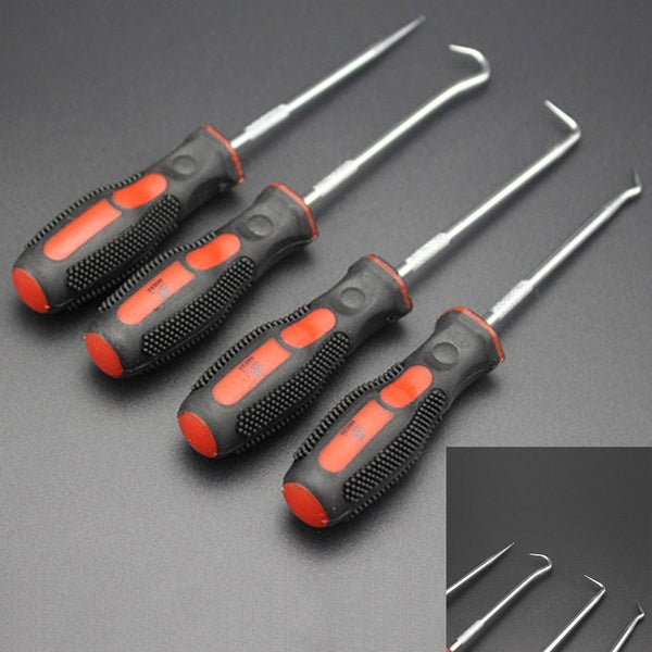 Car Oil Seal O-Ring Seal Pick Tools Car Oil Seal Screw Driver Car Hook And Pick Set 4pcs
