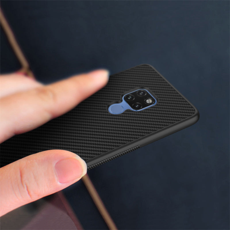 NILLKIN Carbon Fiber Shockproof Ultra Thin Back Cover Protective Case for Huawei Mate 20