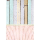 5x10FT Vinyl Colorful Photo Background Wooden Planks Wood Floor Studio Backdrop
