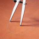 Spacing Compass Wing Divider Rotating Scriber Edge Creaser Leather Drafting Tools Kit